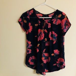 Flowy Floral Top